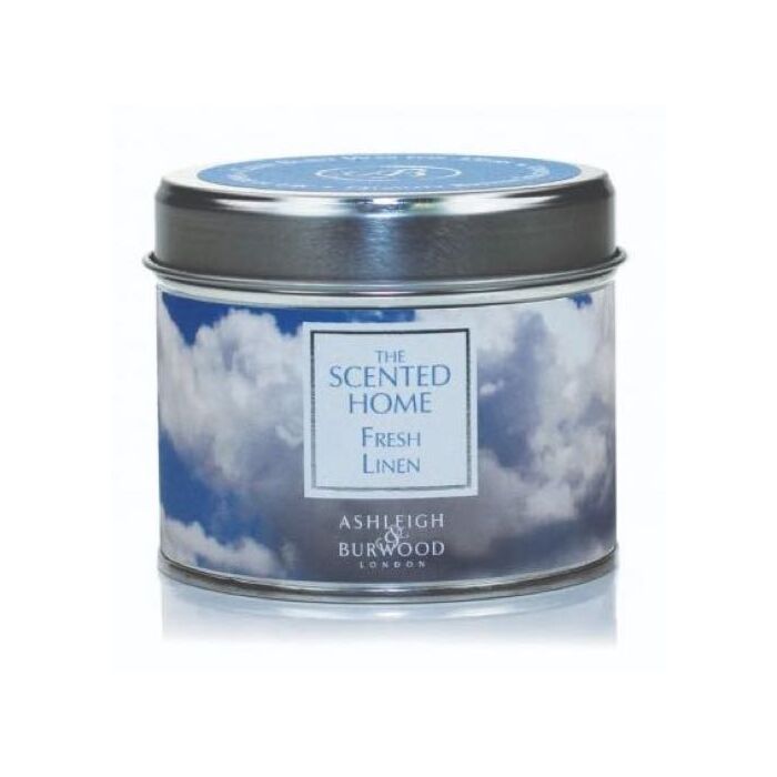 Ashleigh & Burwood - Tin Candle - Fresh Linen-2